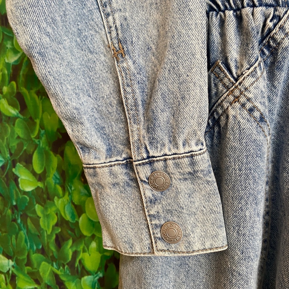 Forever 21 - Denim Jumpsuit (curvy size) - Picture 4 of 8